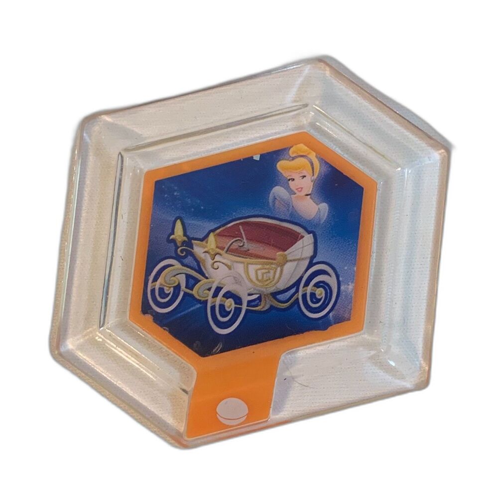 Cinderella's Coach Power Disc Series 1 - Disney Infinity - Tested & Works